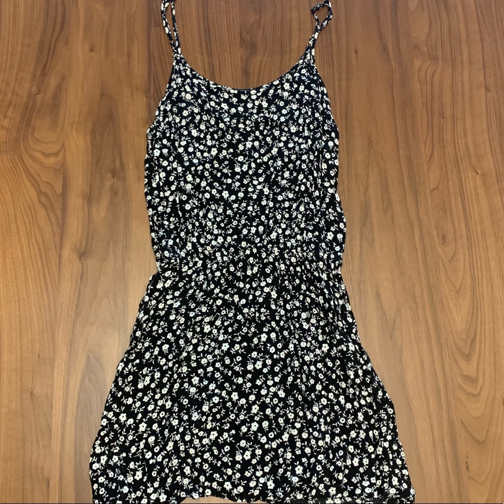 Black & White floral dress